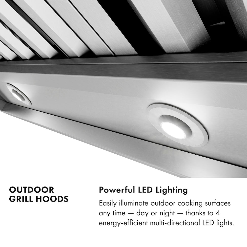 ZLINE 60 in. Under Cabinet Outdoor Grill Hood (GOU1-60)