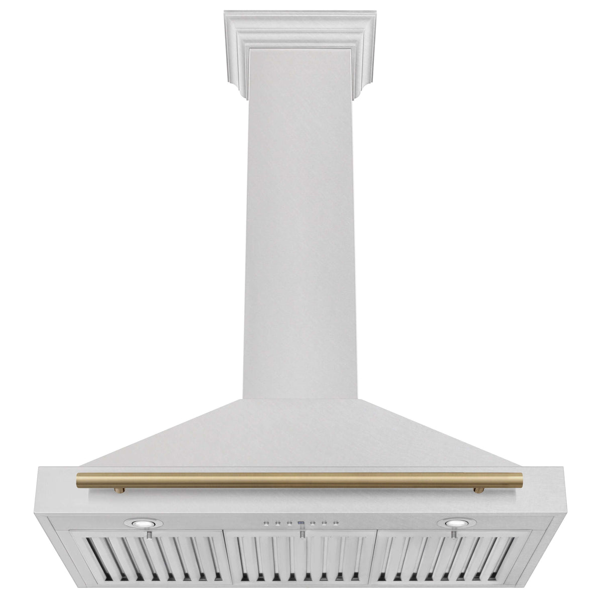ZLINE Autograph Edition 36 in. Fingerprint Resistant Stainless Steel Range Hood with Accents (KB4SNZ-36)