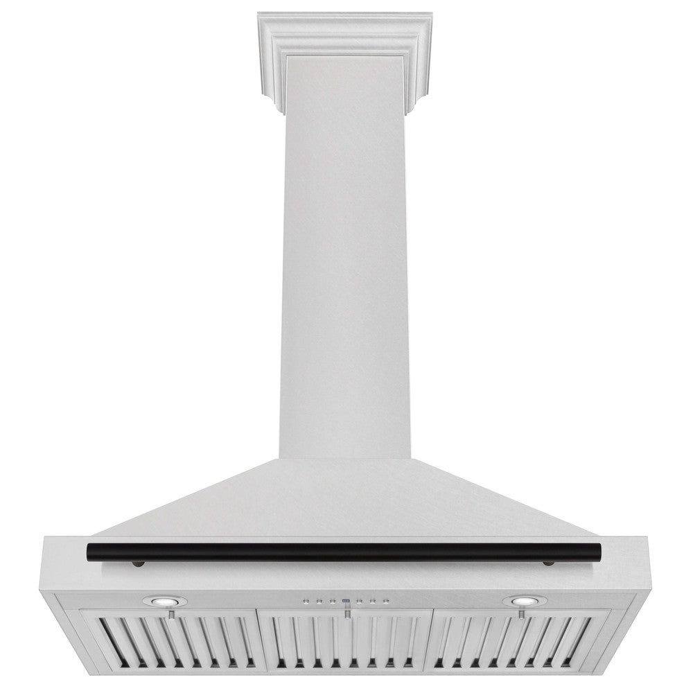 ZLINE Autograph Edition 36 in. Fingerprint Resistant Stainless Steel Range Hood with Accents (KB4SNZ-36)