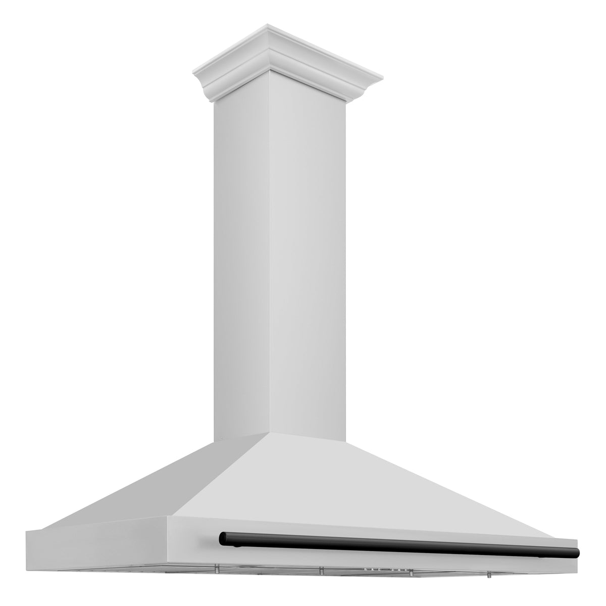 ZLINE Autograph Edition 48 in. Stainless Steel Range Hood with Stainless Steel Shell and Accents (KB4STZ-48)-Range Hoods-KB4STZ-48-MB ZLINE Kitchen and Bath