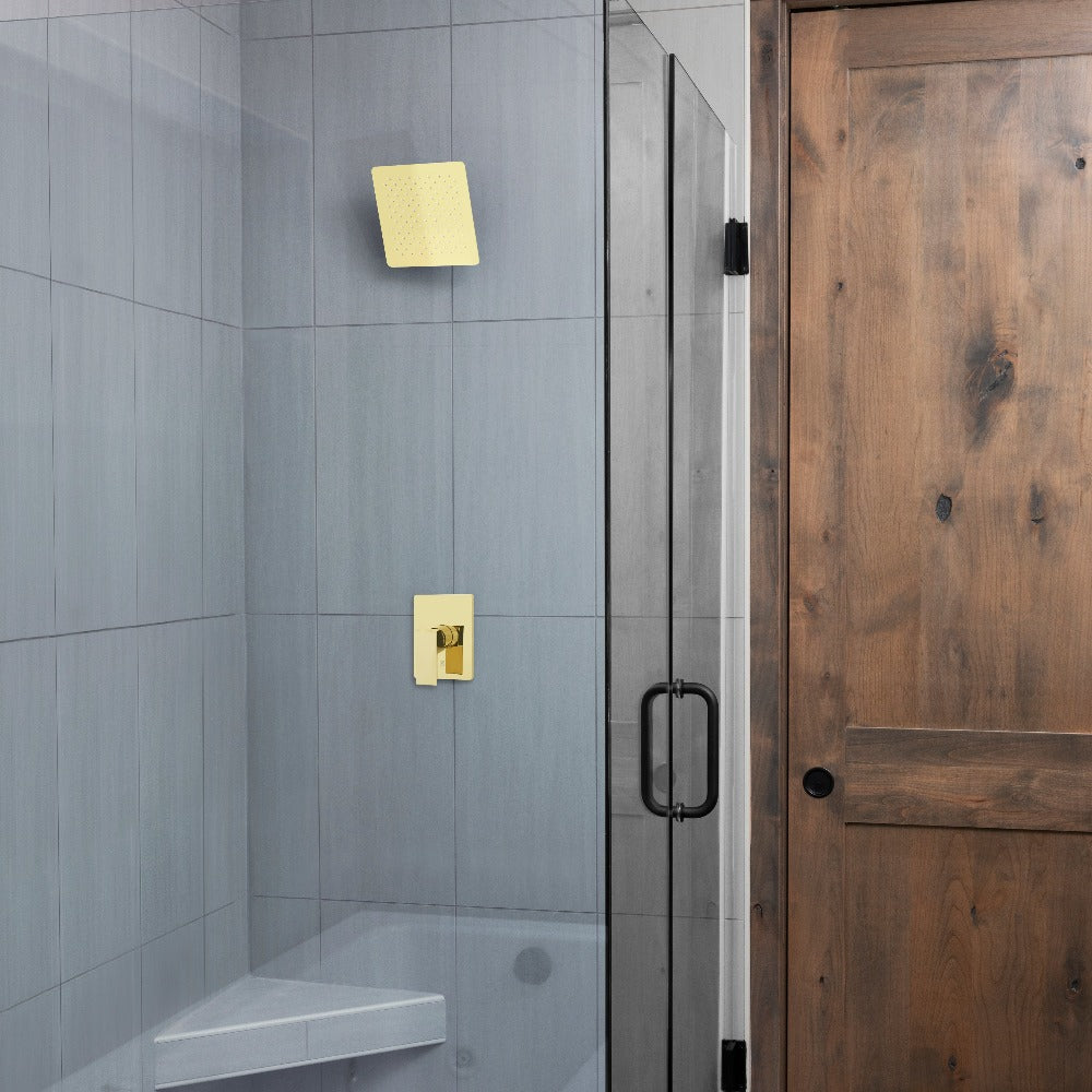 ZLINE Bliss 12 in. Rainfall Shower Head in Polished Gold (BLS-H12-PG)