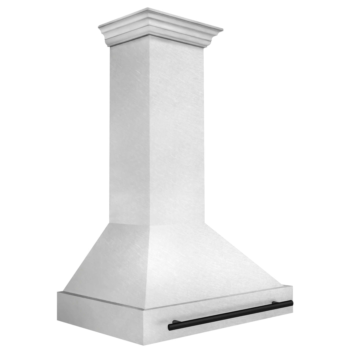 ZLINE Autograph Edition 36 in. Fingerprint Resistant Stainless Steel Range Hood with Stainless Steel Shell and Colored Handle (8654SNZ-36)
