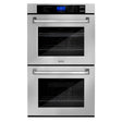 ZLINE 30 in. Professional Electric Double Wall Oven front.