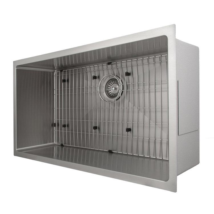 ZLINE 36 in. Meribel Undermount Kitchen Sink with Bottom Grid (SRS-36)