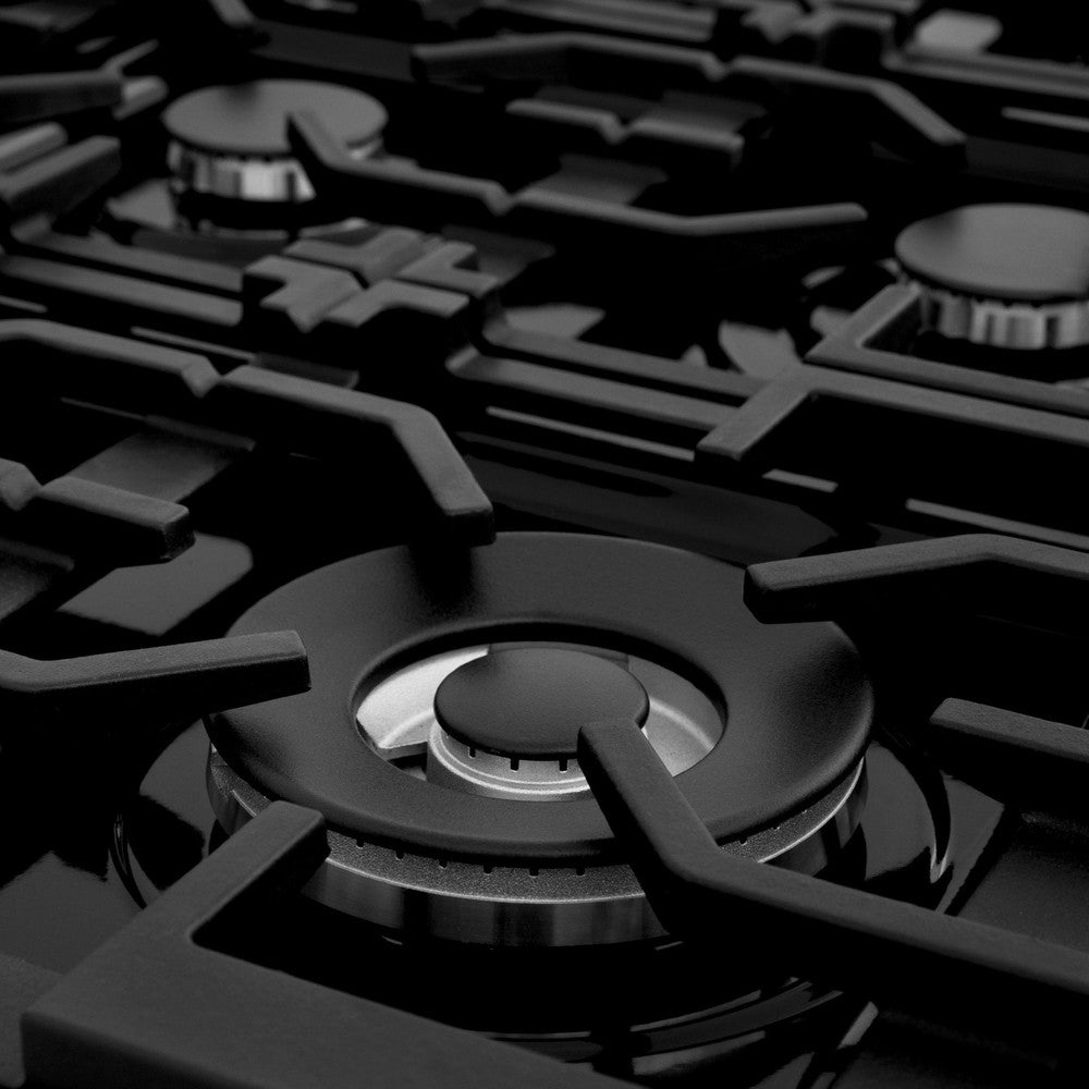 ZLINE 36 in. Porcelain Rangetop in DuraSnow® Stainless Steel with 6 Gas Burners (RTS-36)