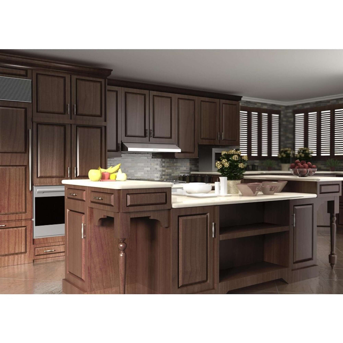 ZLINE 30 in. Ducted Under Cabinet Range Hood in Stainless Steel - Hardwired Power (615-30)