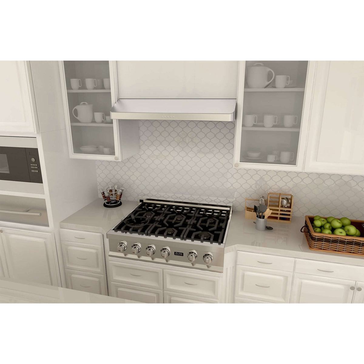 ZLINE 30 in. Ducted Under Cabinet Range Hood in Stainless Steel - Hardwired Power (617-30)