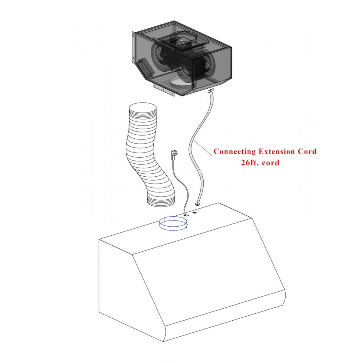 ZLINE Remote Blower Island Mount Range Hood in Stainless Steel with 400 and 700 CFM Options (697i-R)