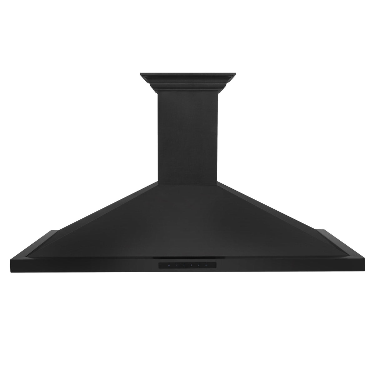ZLINE Ducted Vent Wall Mount Range Hood in Black Stainless Steel with Built-in CrownSound Bluetooth Speakers (BSKBNCRN-BT)