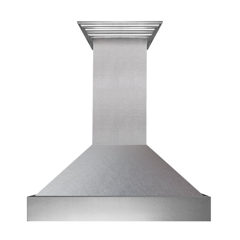 ZLINE 36 in. Kitchen Package with Fingerprint Resistant Stainless Steel Dual Fuel Range, Ducted Vent Range Hood and Dishwasher (3KP-RASRH36-DW)