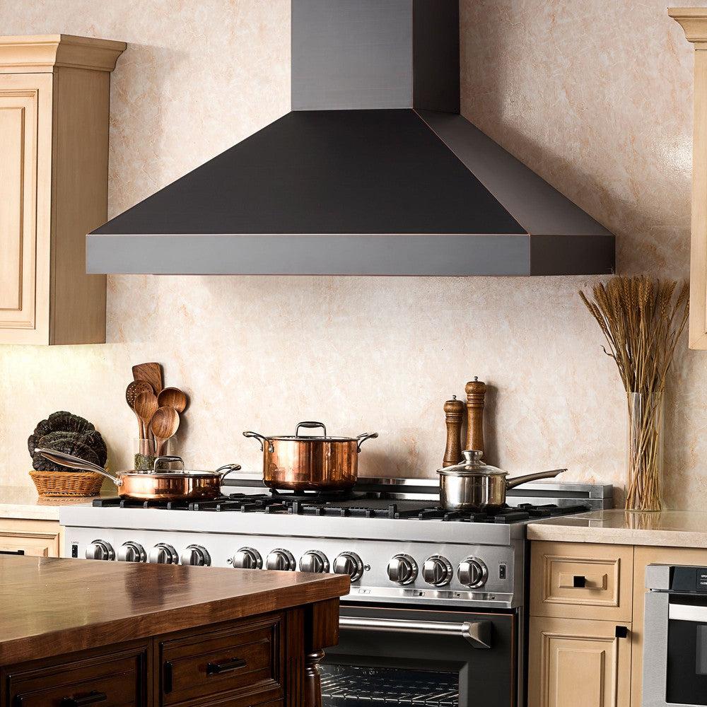 ZLINE Designer Series Wall Mount Range Hood in Oil-Rubbed Bronze (8667B)