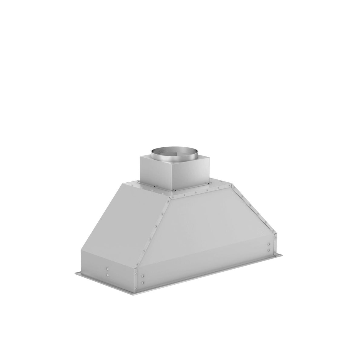 ZLINE 34-inch Ducted Wall Mount Range Hood Insert in Stainless Steel (695-34) side, above.
