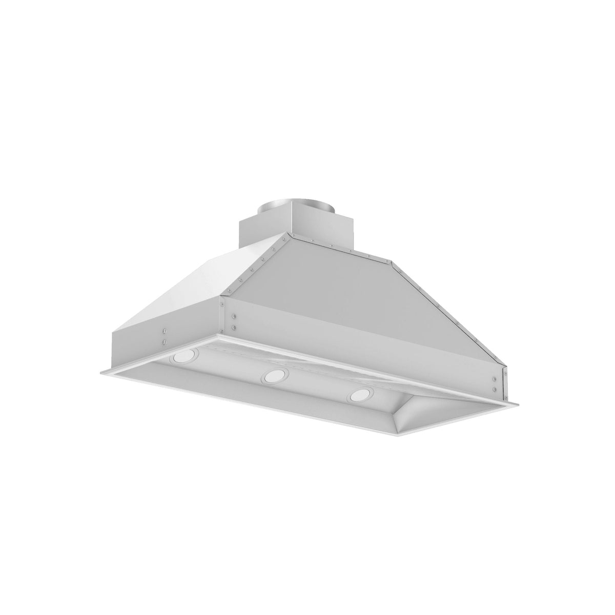 ZLINE Ducted Remote Blower 400 CFM Range Hood Insert in Stainless Steel (698-RS)