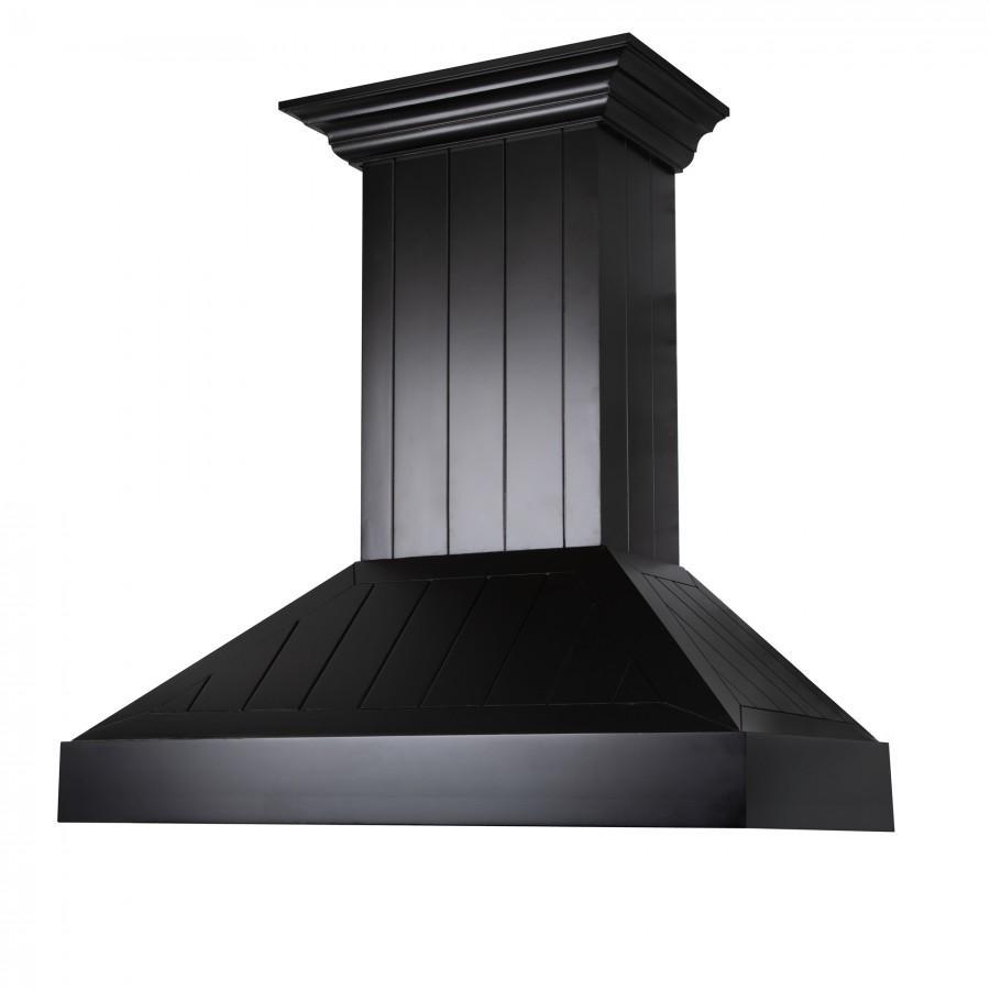 ZLINE Wooden Wall Mount Range Hood In Black (KPCC)