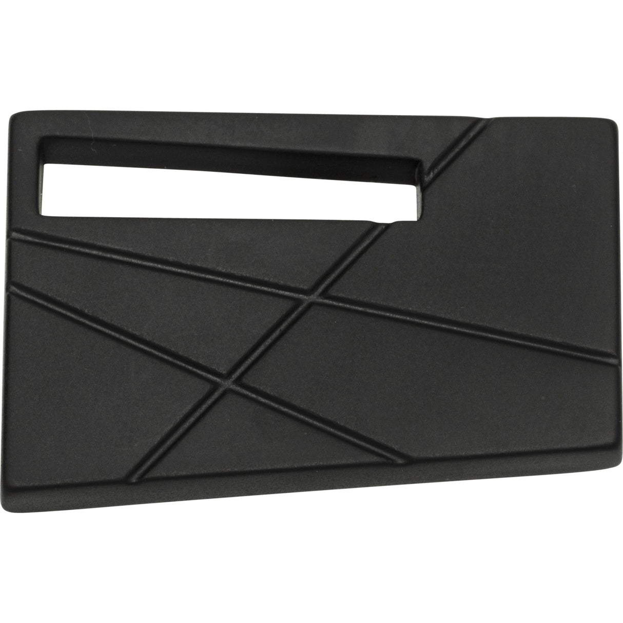 Atlas Homewares Modernist Left Knob 1 3/4 Inch Matte Black