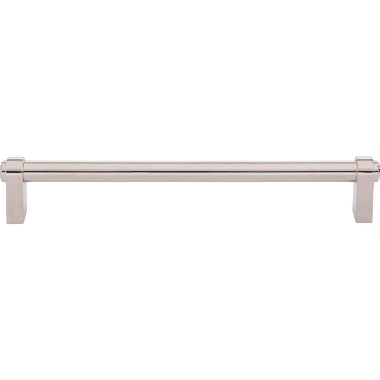 Top Knobs TK3213 Lawrence Pull 7 9/16 Inch Center to Center - Polished Nickel