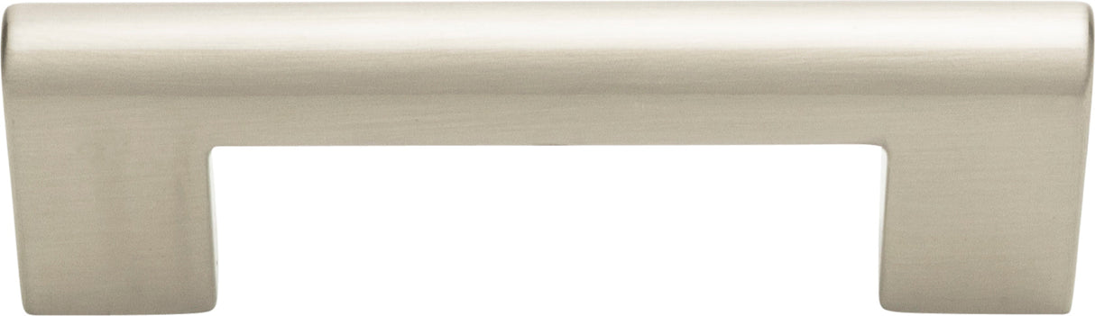 Atlas Homewares Round Rail Pull 3 Inch (c-c) Brushed Nickel