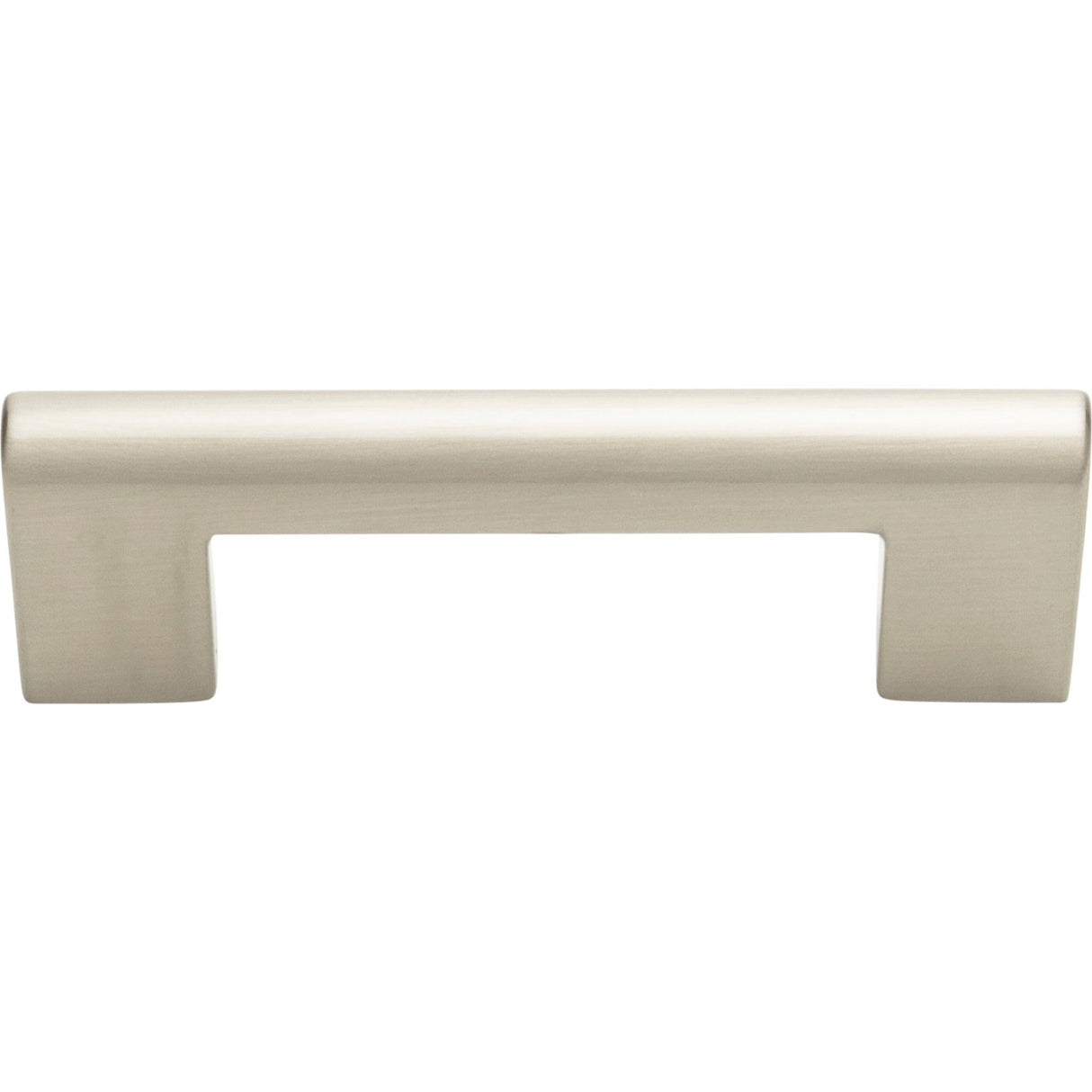 Atlas Homewares Round Rail Pull 3 Inch (c-c) Brushed Nickel