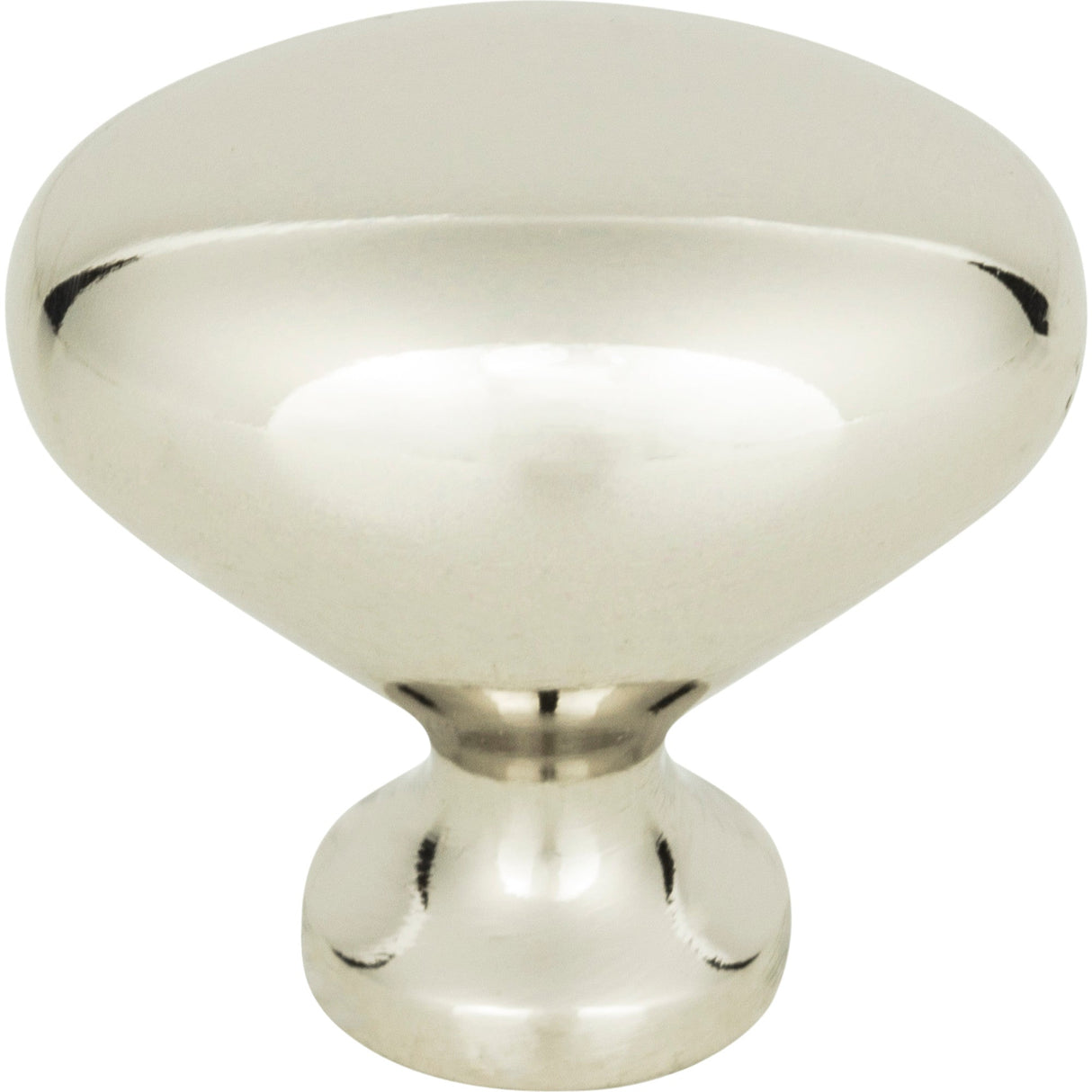 Atlas Homewares Robin Egg Knob 1 1/4 Inch Polished Nickel