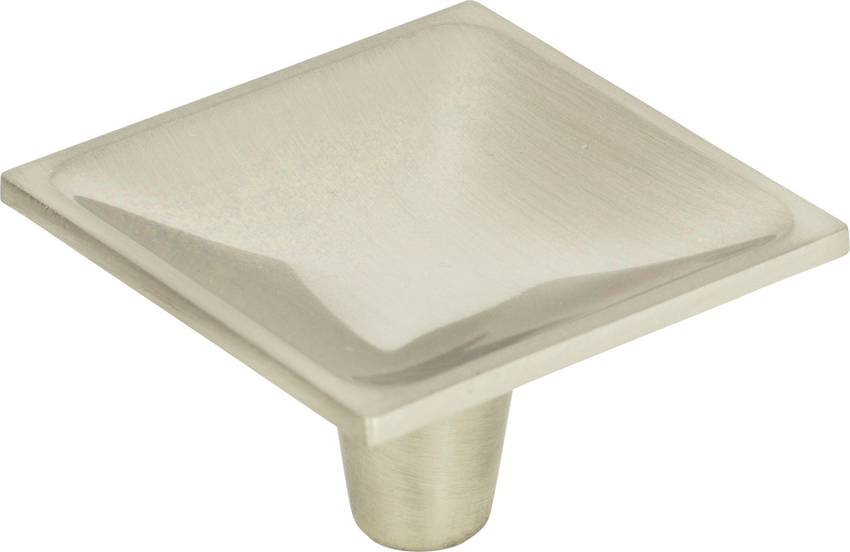 Atlas Homewares Dap Square Knob 2 Inch Brushed Nickel