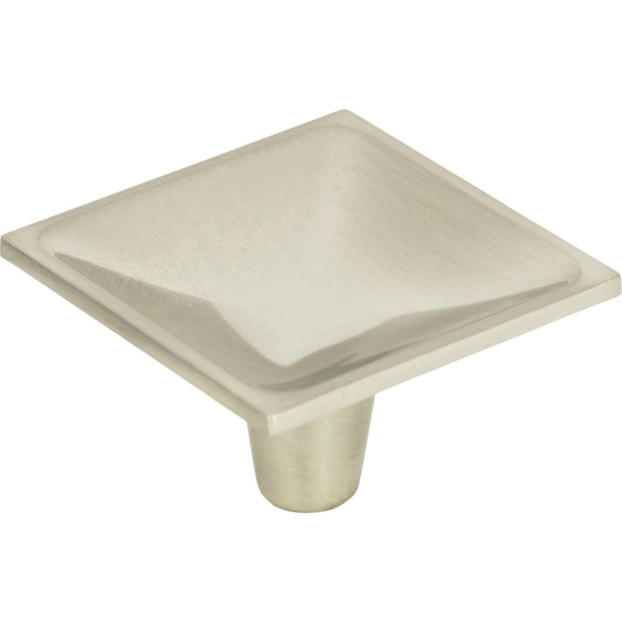 Atlas Homewares Dap Square Knob 2 Inch Brushed Nickel