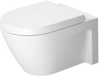 Duravit 2534090092 Duravit Starck 2 Wall-Mounted Toilet 2534090092 White