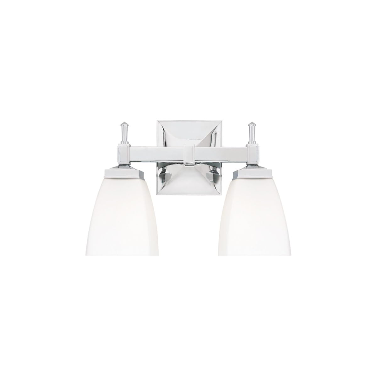 Hudson Valley 652-PC Hudson Valley 652-PC KENT 2 LIGHT BATH BRACKET Polished Chrome