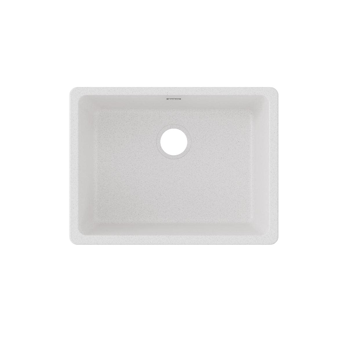 Elkay ELGU2522WH0 Elkay Quartz Classic 24-5/8" x 18-1/2" x 9-1/2", Single Bowl Undermount Sink, White