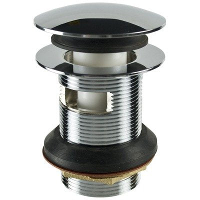 Mountain Plumbing BDWOF-ST/PN EZ-Click™ Bath Tub Drain with Overflow (drain tube not included)