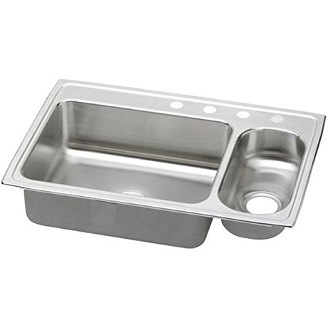 Elkay PSMR3322R3 PSMR3322R3 20 Gauge SS 33" x 22" x 7.25" Double Bowl Dropin Kitchen Sink ---------- http://www.poshhaus.com/ProductDetails.asp?ProductCode=Elkay-PSMR3322R3