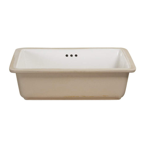 Foremost Foremost-14-1713-W Foremost 14-1713-W Undermount Sink, 17"X13" White