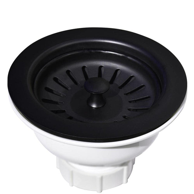Native Trails DR320-MB 3.5" Basket Strainer in Matte Black
