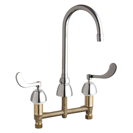 Chicago Faucets 786-E35ABCP Chicago Faucets 786-E35ABCP CONCEALED KITCHEN SINK FAUCET