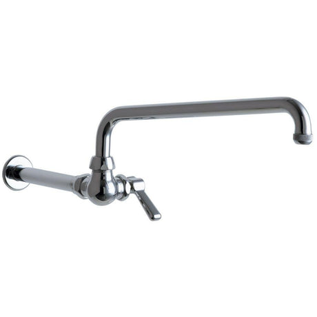Chicago Faucets 334-ABCP Chicago Faucets 334-ABCP WALL MNTD WOK FILLER FITTING