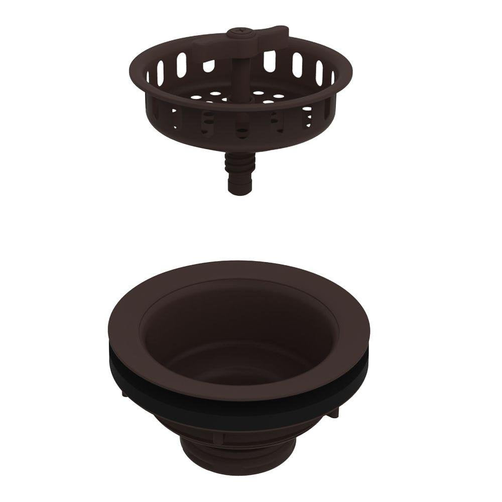 Brasstech 120/10B Brasstech 120/10B Large Basket Strainer Set Oil Rubbed Bronze