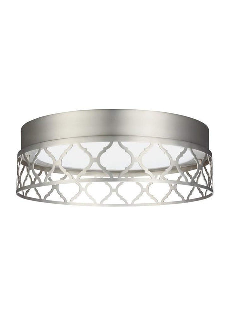Feiss FM501SN-LED Feiss FM501SN-LED Amani 1 - Light Indoor LED Flush Mount Satin Nickel
