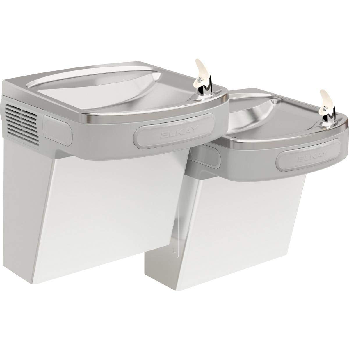 Elkay EZSTL8SC Elkay Versatile Cooler Wall Mount Bi-Level ADA Non-Filtered Refrigerated, Stainless
