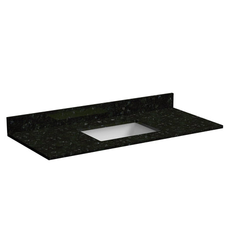 Foremost ST49228EPR Foremost ST49228EPR 49" Granite top, Emerald Pearl, Rectangular Bowl