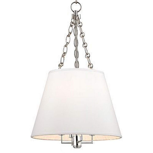 Hudson Valley 6415-PN Hudson Valley 6415-PN BURDETT 4 LIGHT PENDANT Polished Nickel
