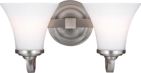 Feiss VS22502SN Feiss VS22502SN Hamlet 2 - Light Vanity Satin Nickel