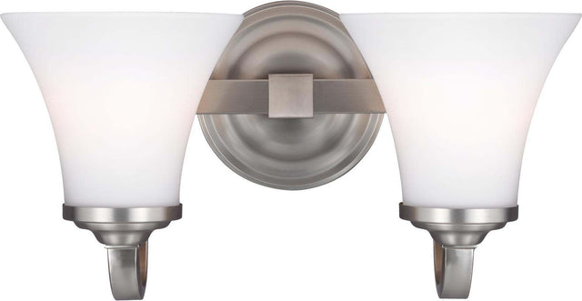 Feiss VS22502SN Feiss VS22502SN Hamlet 2 - Light Vanity Satin Nickel