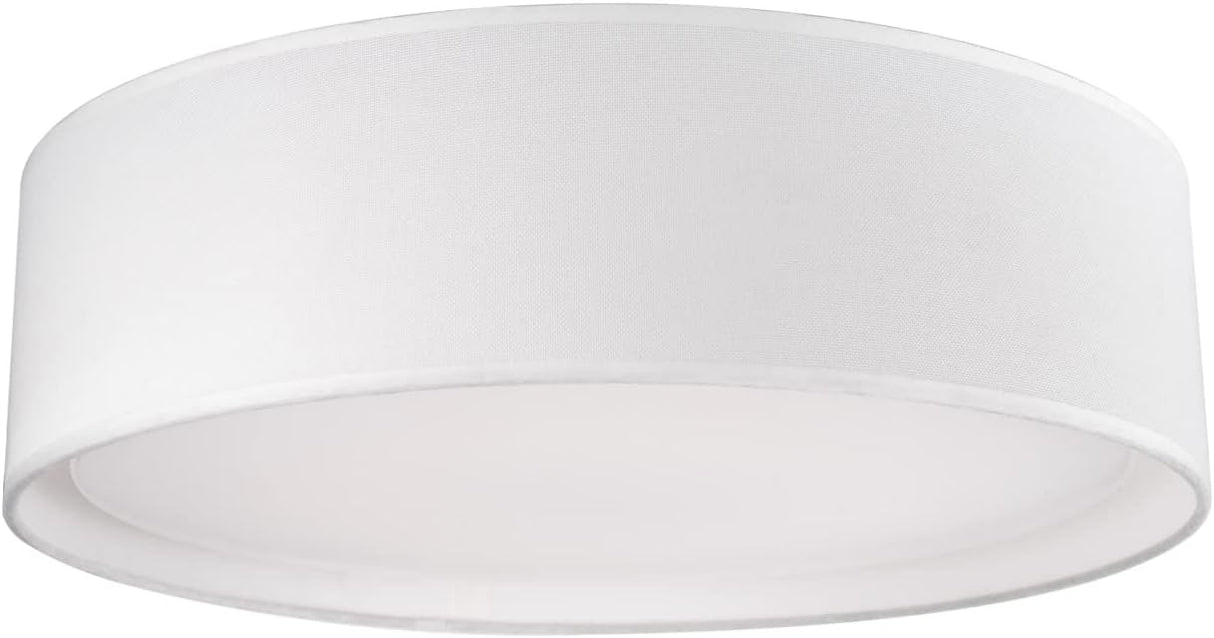 Kuzco Lighting FM7916-WH Dalton - 26W LED Flush Mount-4.13 Inches Tall and 16 Inches Wide, Finish Color: White