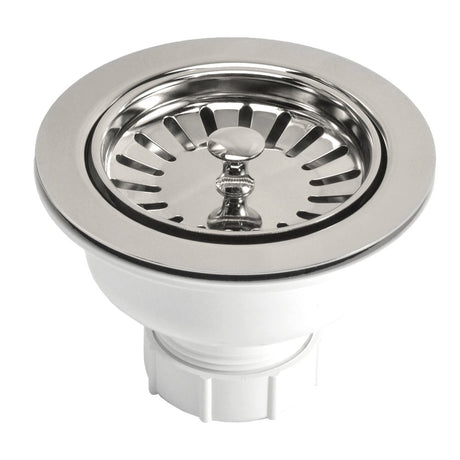 Native Trails DR320-PN 3.5" Basket Strainer in Polished Nickel