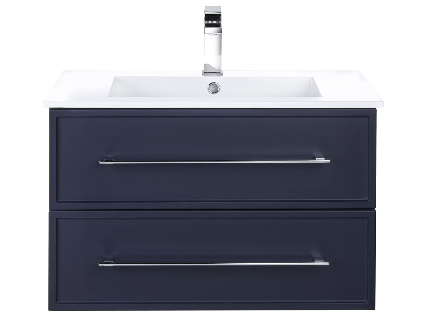 Cutler FV BLUE30MS MILANO 30" Wall Hung Vanity BLUE w/top (Modern Shaker)