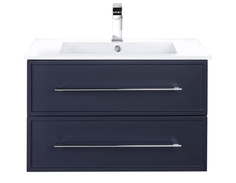 Cutler FV BLUE30MS MILANO 30" Wall Hung Vanity BLUE w/top (Modern Shaker)