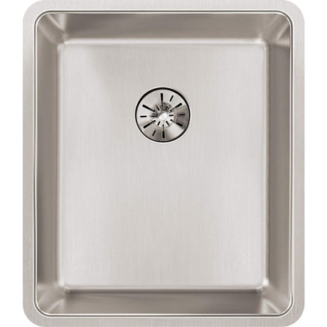 Elkay ETRU13168PD Elkay ETRU13168PD Lustertone Iconix Stainless Steel 16" x 18-1/2" x 8", Single Bowl Undermount Sink with Perfect Drain