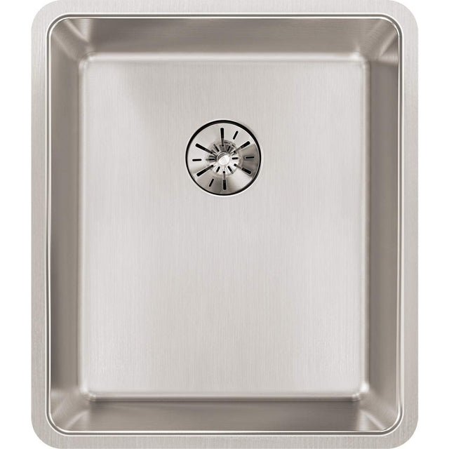 Elkay ETRU13168PD Elkay ETRU13168PD Lustertone Iconix Stainless Steel 16" x 18-1/2" x 8", Single Bowl Undermount Sink with Perfect Drain