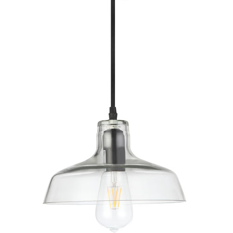 VONN VVP21141BZ Vonn VVP21141BZ 10" LED Pendant Light, Industrial Pendant Lighting with LED Filament Bulb, Adjustable Hanging Barn Light, Delphinus Collection Architectural Bronze