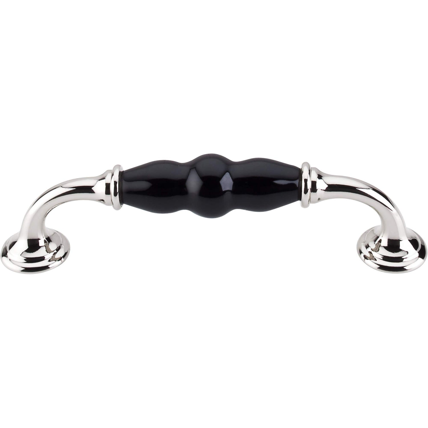 Top Knobs 6030RLUS3 Emtek 6030RLUS3 Trenton plate with Rope lever, polished bronze, one key