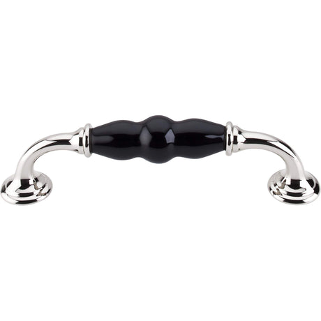 Top Knobs 6030RLUS3 Emtek 6030RLUS3 Trenton plate with Rope lever, polished bronze, one key